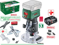 new (INC B&C) BOSCH AdvancedTRIM Router 18V-8 Cordless 06039D5000 4059952582443