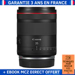 Canon RF 35 mm f/1.4 L VCM + Ebook '20 Techniques pour Réussir vos Photos' - Objectif Canon RF