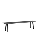 HAY - CPH Deux 215 2.0 Bench Stone Grey Lacquered Beech Frame W200 X D35 X H45 Stone Grey Top Stone Grey Lacquered Beech Edge - Penkit - Ronan & Erwan Bouroullec - Harmaa - Puu