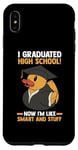 Coque pour iPhone XS Max Graduation du lycée Duck
