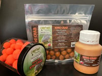 Carp Fishing  Hi Viz Pop Ups - Boilies and Smoking Dip Monster King Crab Bundle