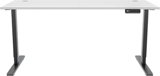 Piranha E-Base 140 korkeussäädettävä työpöytä (musta/valkoinen)
