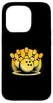 Coque pour iPhone 15 Pro Bowling Pins Bowling Tenpin