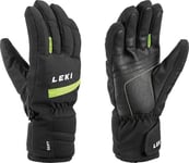 Leki Skidhandskar Max Junior Svart-Lime R. 7.0