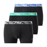 Sous Vêtement Boxer Nike Underwear Trunk 3pk Noir