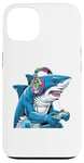 Coque pour iPhone 13 Costume de requin pour adolescents - Jeu vidéo - Peluche requin