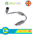 Grey Wired Controller Breakaway to PC USB Port Adapter Converter for Xbox 360