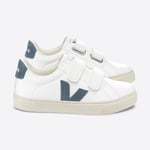 VEJA kids velcro sneakers Esplar chromefree leather – white California - 23