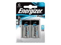 Energizer Max Plus - Batteri 2 X Lr14 / C Type - Alkalisk