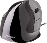 Evoluent VerticalMouse D Featuring Comfortable Handshake Position, Grooved Exten