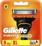 Gillette Fusion 5 Power - Pack of 8 XL [NEW&SEALED]