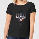 Magic The Gathering Key Art With Logo Women's T-Shirt - Black - S