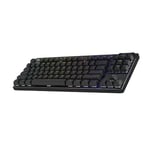 Logitech G PRO X TKL LIGHTSPEED Gaming Keyboard - BLACK - DEU - TACTILE