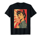 Retro Look Pin Up Girl Sunglasses Lolli Rockabilly Skirt T-Shirt