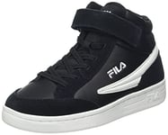 Fila Mixte enfant Fila Crew Velcro Mid Kids Basket, Noir, 32 EU