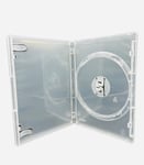 Dragon Trading 25 x Amaray Single Clear DVD/CD/BLU RAY Case