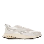 Reebok Mens Classics Classic Leather Hexalite Trainers in White Grey - Size UK 9