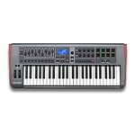 Novation Impulse 49 Keys USB bus-powered MIDI Controller Keyboard – Robust, ultra-responsive, full-size piano keyboard with aftertouch and velocity-sensitive pads – works on Mac or Windows