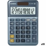 Calculatrice Casio MS-100EM Bleu [10 Unités]