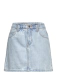 Paperbag Denim Skirt Blue Mango