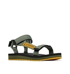 Columbia Breaksider Sandal sandales pour Homme, Vert (Mosstone x Golden Yellow), 41 EU