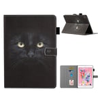 iPad (2018) pattern leather flip case - Cat Face