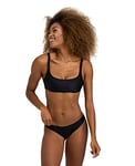 Arena Womens Shila Bikini Bralette Two Piece Swimsuit, Nero, 34 UK