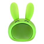 Enceinte Bluetooth 3W Autonomie 3h Design Lapin Lumineux Moxie Vert