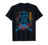 Star Wars Darth Vader Crossed Lightsabers Dark Side Japanese T-Shirt