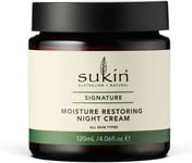 Moisture Restoring Night Cream Natural Oils Nourish Hydrate Skin Butter VitaminE