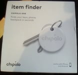 Chipolo One - item finder in white. iPhone & Android.  Ring you keys (with app).