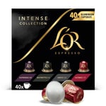 L'OR Espresso Intense Variety Box Coffee Pods x40