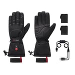 G-HEAT - Gants de Ski Chauffants Evo-3 - Mixtes - Confortables - Etanches - Respirants - Usage : Sports d'hiver. Fournis avec 1 Paire de Batteries et câble de Recharge.