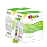 PEDIAKID - Bébé Gaz - Aux extraits de plantes & fibres - Aide à réduire les gaz et à améliorer le confort digestif - Dès la naissance - Format sticks de poudre à diluer facile à utiliser - Lot de 2