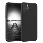 For Apple iPhone 11 Pro Silicone Back Cover Protection Case Black