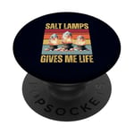 Salt Lamps Gives Me Life Yoga Relaxing Himalayan Salt Lamp PopSockets Adhesive PopGrip