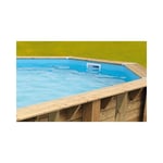 Liner sable ou bleu pour piscine allongée Ubbink Couleur liner: Bleu - Dimensions piscine: Octogonale 490 x 300 x 120 cm