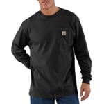 Carhartt Workwear Pocket Long Sleeve T-Shirt Men Black XXL