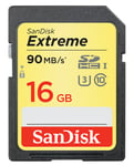 SanDisk Extreme Hukommelseskort SDHC 16G