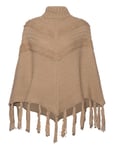 Viselma Poncho/Ef Beige Vila