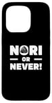 Coque pour iPhone 15 Pro Nori Or Never Funny Japanese Food Aover Musubi Fans d'Onigiri