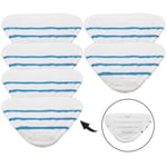 Floor Cover Pads for GOODMANS 10-In-1 Steam Cleaner Mop Microfibre Pad x 6 Pack