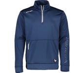 Team Fleece 1/2 Zip Sr träningströja Unisex Navyblå XS