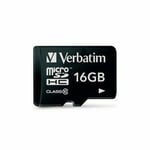 Micro-SD kort Verbatim 44010 16 GB