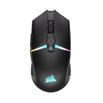 Corsair Nightsabre Wireless Gaming Mouse Backlit RGB LED Optical - Black