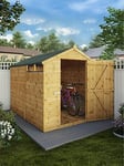 Mercia 8 X 6 Shiplap Security Apex