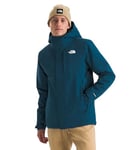 THE NORTH FACE Men's Carto Triclimate Jacket, Midnight Petrol/Tnf Bla, XXL