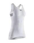 X-BIONIC Women Invent 4.0 Light Singlet T-shirt - Arctic White/Dolomite Grey, Medium