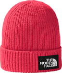 The North Face Kids' TNF Box Logo Cuff Beanie Radiant Poppy, OneSize