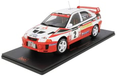 IXOMODELS, MITSUBISHI LANCER Evo V #2 RAC Rallye 1998 BURNS/REID, échelle 1/1...